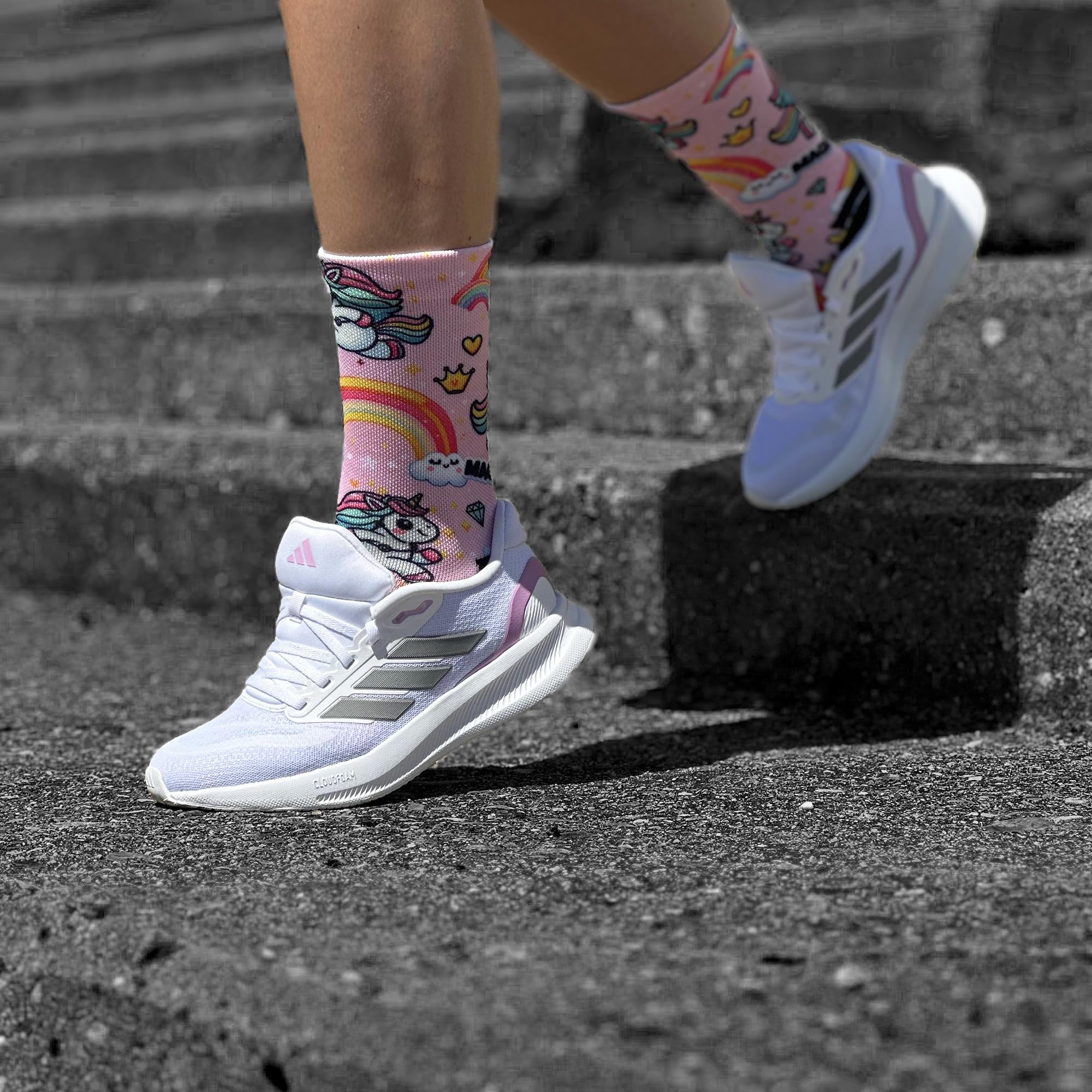 Jungle Socks Elite Series - Hochleistungs-Laufsocken, Atmungsaktiv, Kompressiv und Verstärkt.