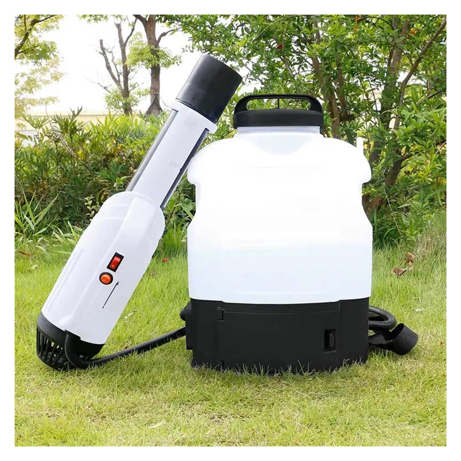 Pompa di alimentazione for agricoltura Zaino for batteria da 16 litri Nebulizzatore elettrostatico for spruzzatore multiuso, facile da usare