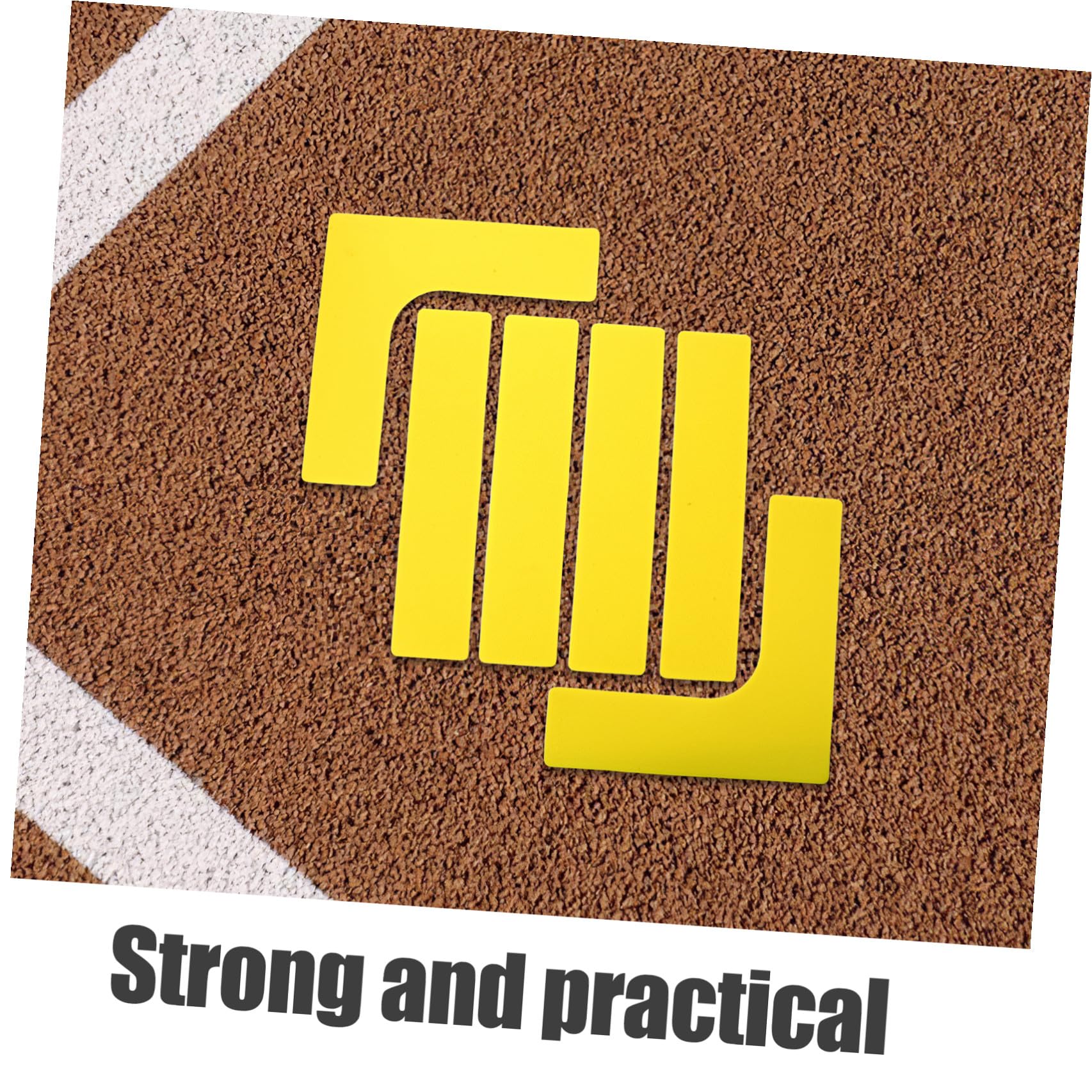 Kit Marcatori da Campo per Pickleball e Tennis in TPR Rivestimento Resistente ai Raggi UV per Linee Precise, per Competizioni Indoor e Outdoor