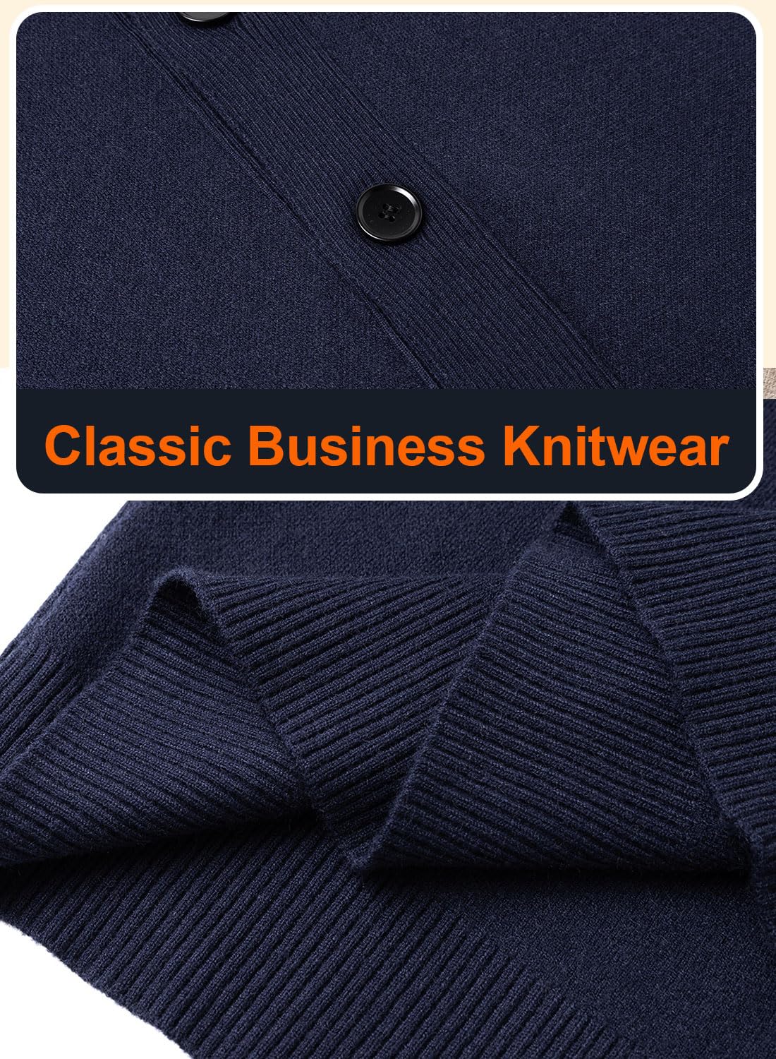 Homme Gilets en Tricot Gentleman sans Manches Cardigan Unie Col Châle Pull Gilet des Boutons
