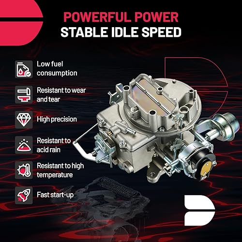 Miniatura 4 de BDFHYK Carburador de 2 barriles 2100 2150 A800 compatible con Jeep Wagoneer Mustang F100 F250 F350 compatible con Mercury Comet Engine 289 302 351