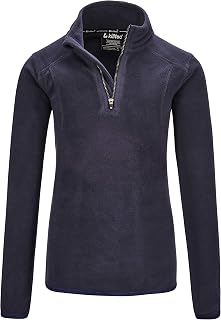 Killtec Girl's Oppdal Grls Fleece Shrt Microfleece shirt with stand-up collar and zip.