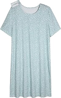 AVIIER Hospital Gowns for Women Open Back Adaptive Clothing Nightgowns Post Shoulder Surgery Dress