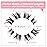 Cluster Lashes 56 Wisps DIY Lashes Natural Look Cat Eye Clear Band Mink Lashes Pack 8-14mm Wispy 3D False Eyelashes by ALICE