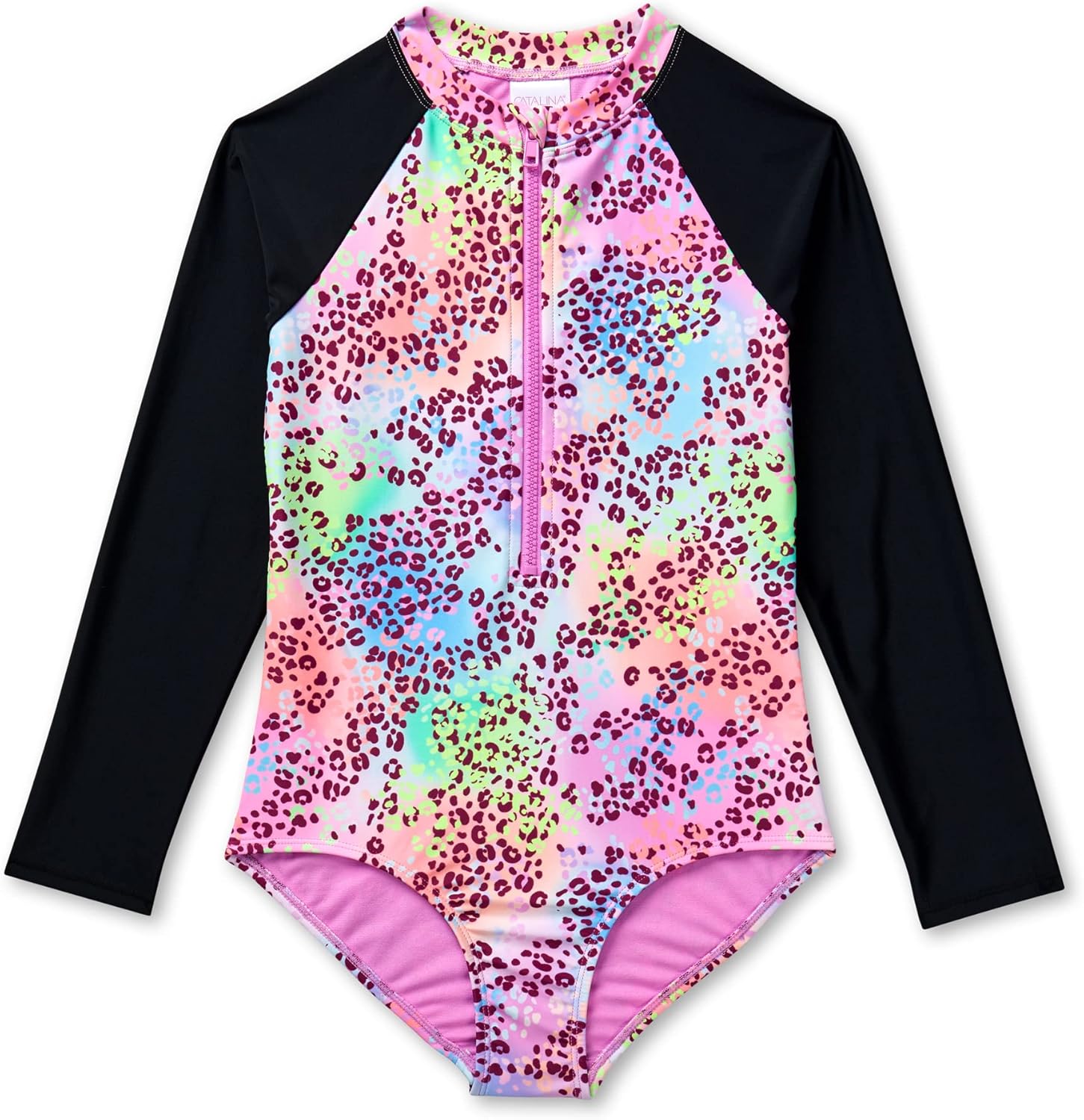 Catalina Girls' Long Sleeve Rash Guard One Piece: Clothing, Shoes & Jewelry