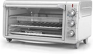 BLACK+DECKER Crisp ‘N Bake Air Fry 5-in-1 Toaster Oven TO3265XSSD