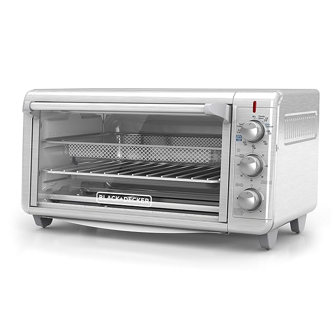 BLACK+DECKER Crisp 'N Bake Air Fry Countertop Convection Toaster Oven
