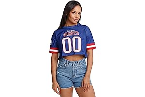 Women's Mesh Crop Top NFL Jersey