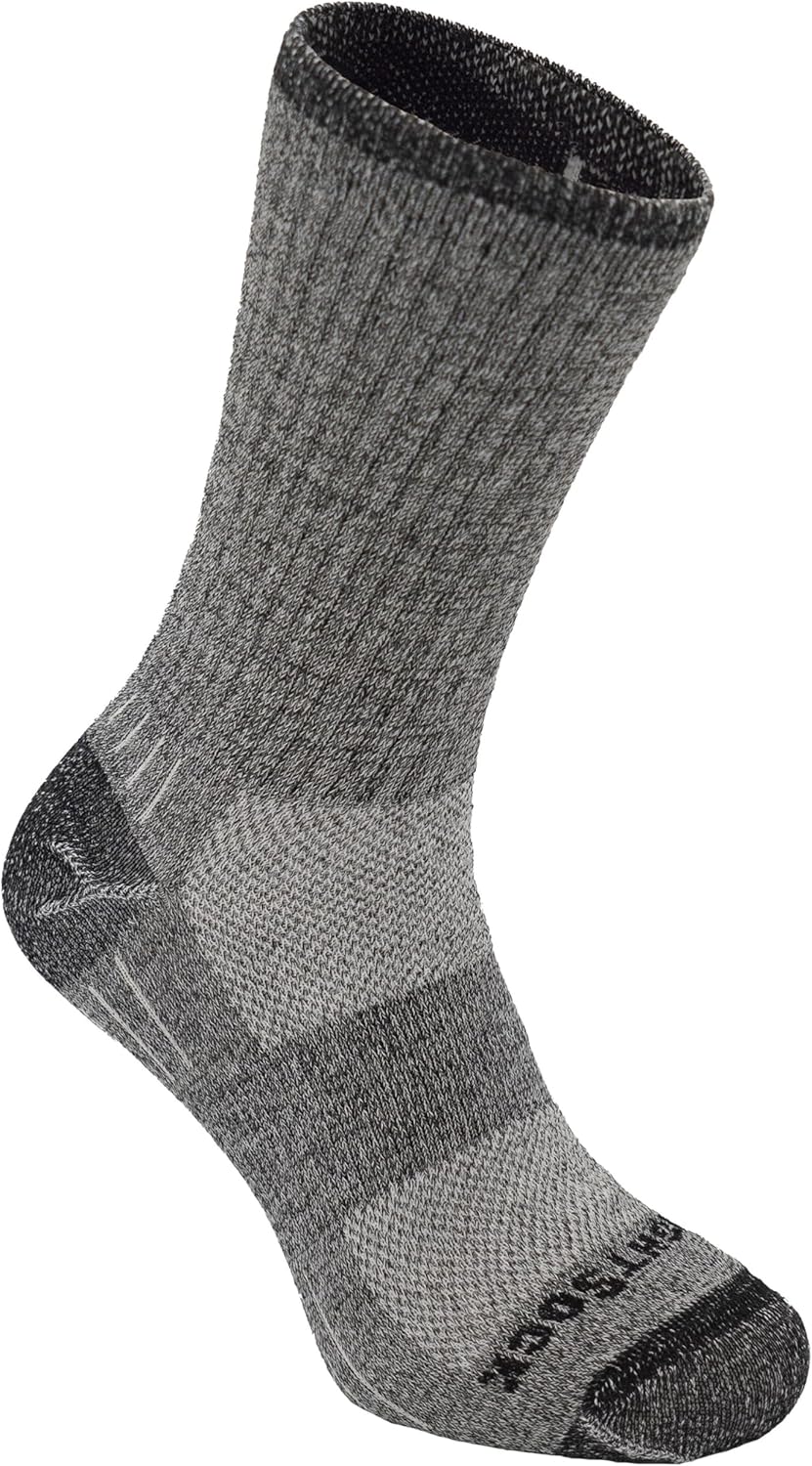 Wrightsock Escape Crew Hiking Socks for Men and Women – Cushioned, Eco-Friendly Anti Blister Socks - American Made
