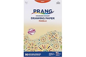Prang Manila Standard Drawing Paper 50 Count