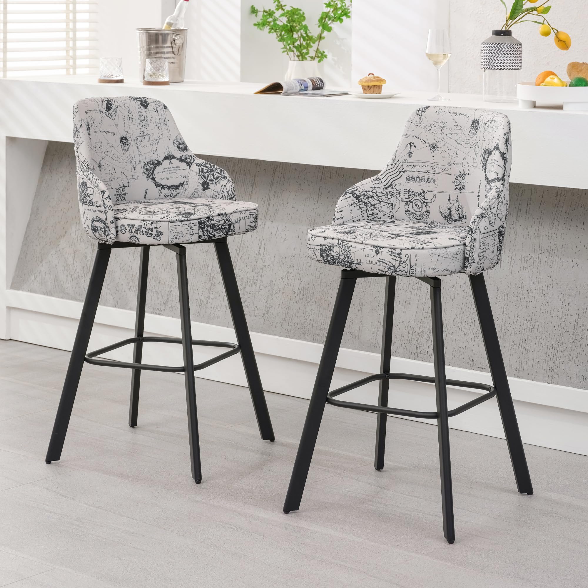 Swivel Bar 12 Inch Bar Stools 30 Inch Bar Stools Modern Velvet