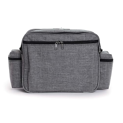 Miniatura 6 de Hopkins Medical Products Bolsa de hombro antimicrobiana para la salud en el hogar, ligera y duradera, amplio almacenamiento, construcción