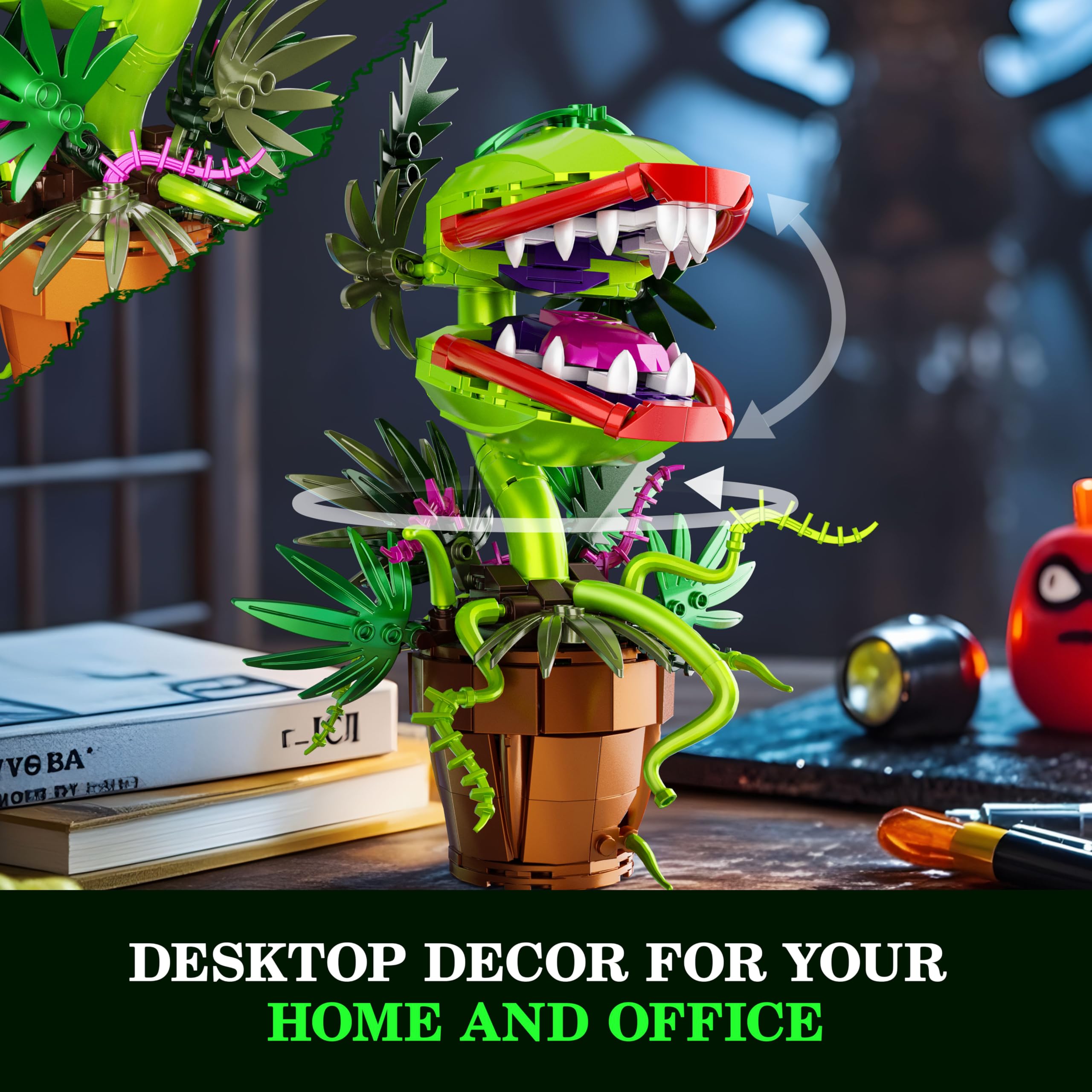 Amazon.com: Tweandar Audrey 2 Piranha Plant Building Block Set