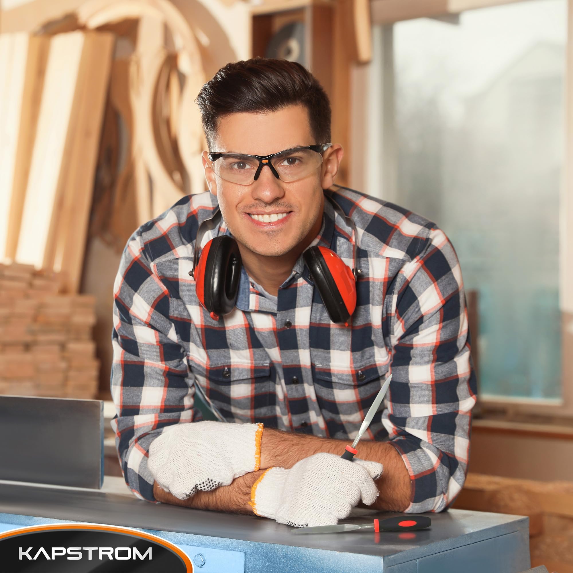 Set di lime ad ago KapStrom, 6 lime ad ago per legno, metallo, plastica e gioielli, include lime piccole tonde, semitonde, quadrate, triangolari, piatte e a punta piatta
