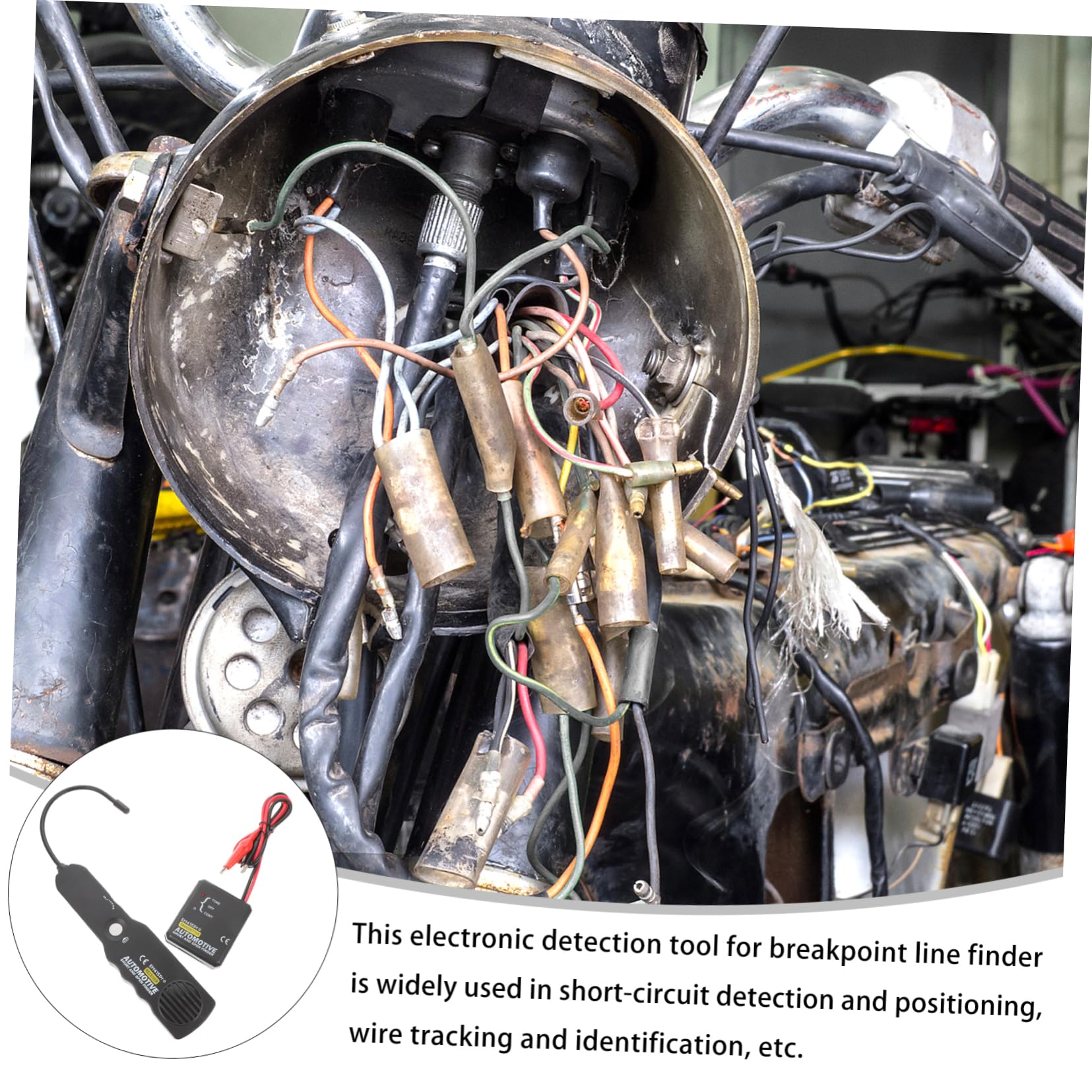 Localizador de Cables para Automóviles 9v Abs, 1 Juego
