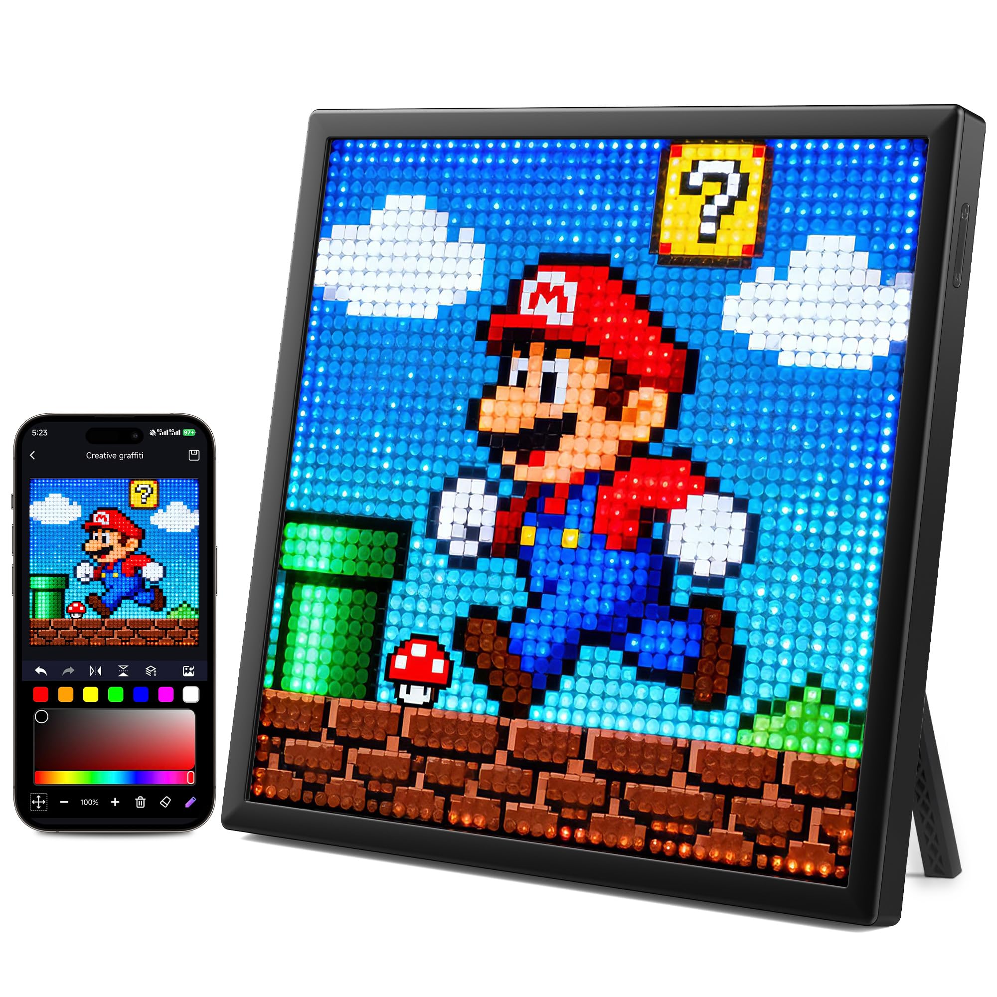 Amazon.com : Pixel Display 64x64, Programmable Art Digital Picture