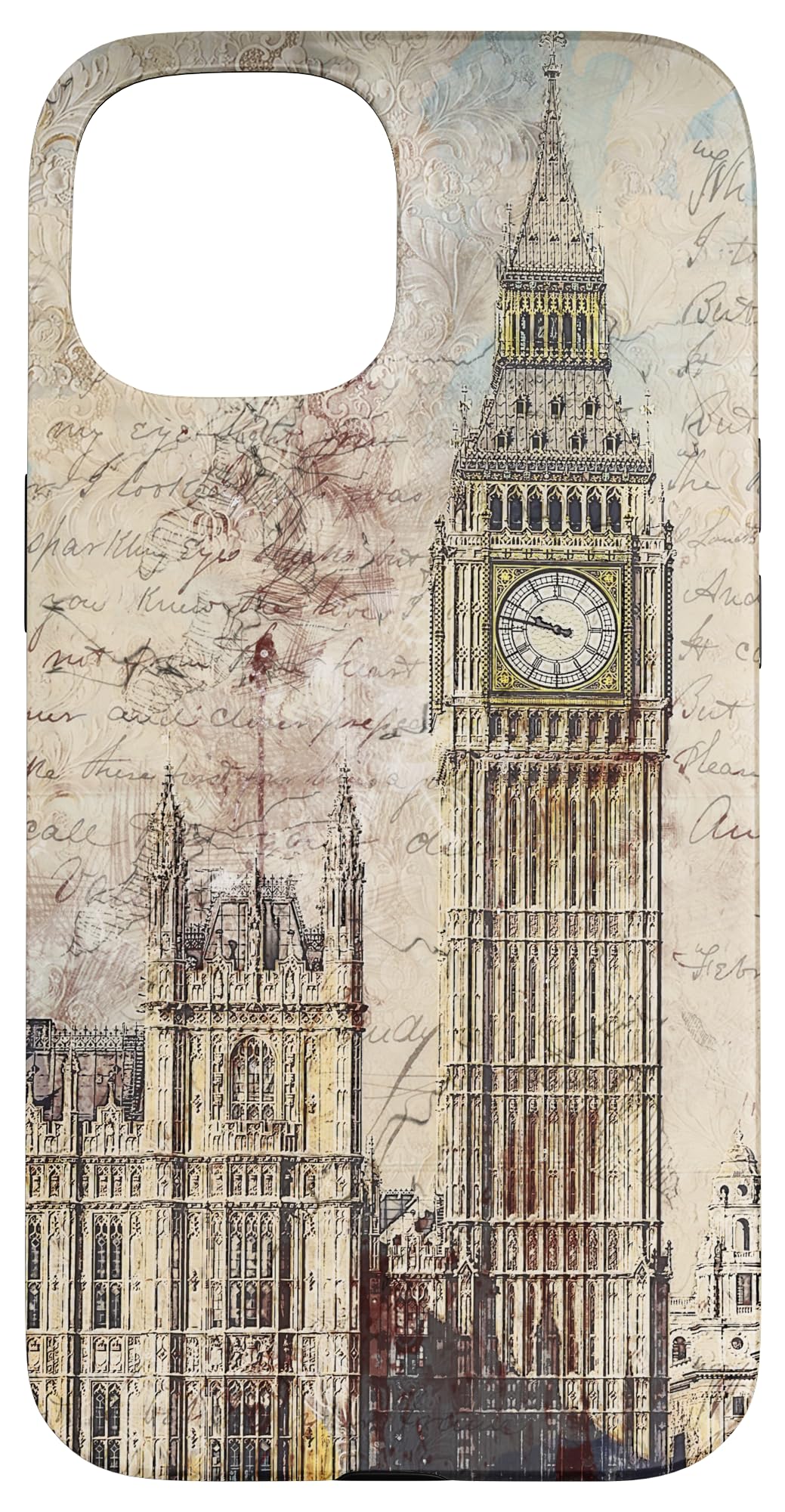 Old Vintage Big Ben London Case for iPhone 15