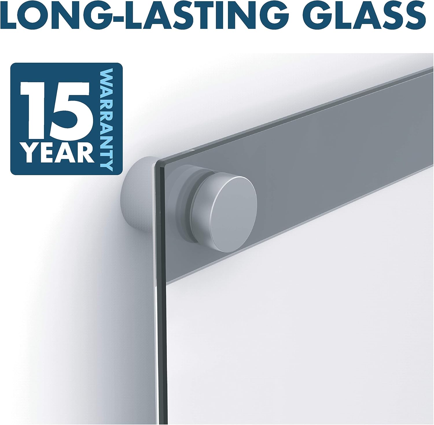 Quartet Glass Whiteboard, Magnetic Dry Erase Board, 8-1/2" x 11", with Customizable Templates, White Dry Erase Surface, Infinity (GI8511)