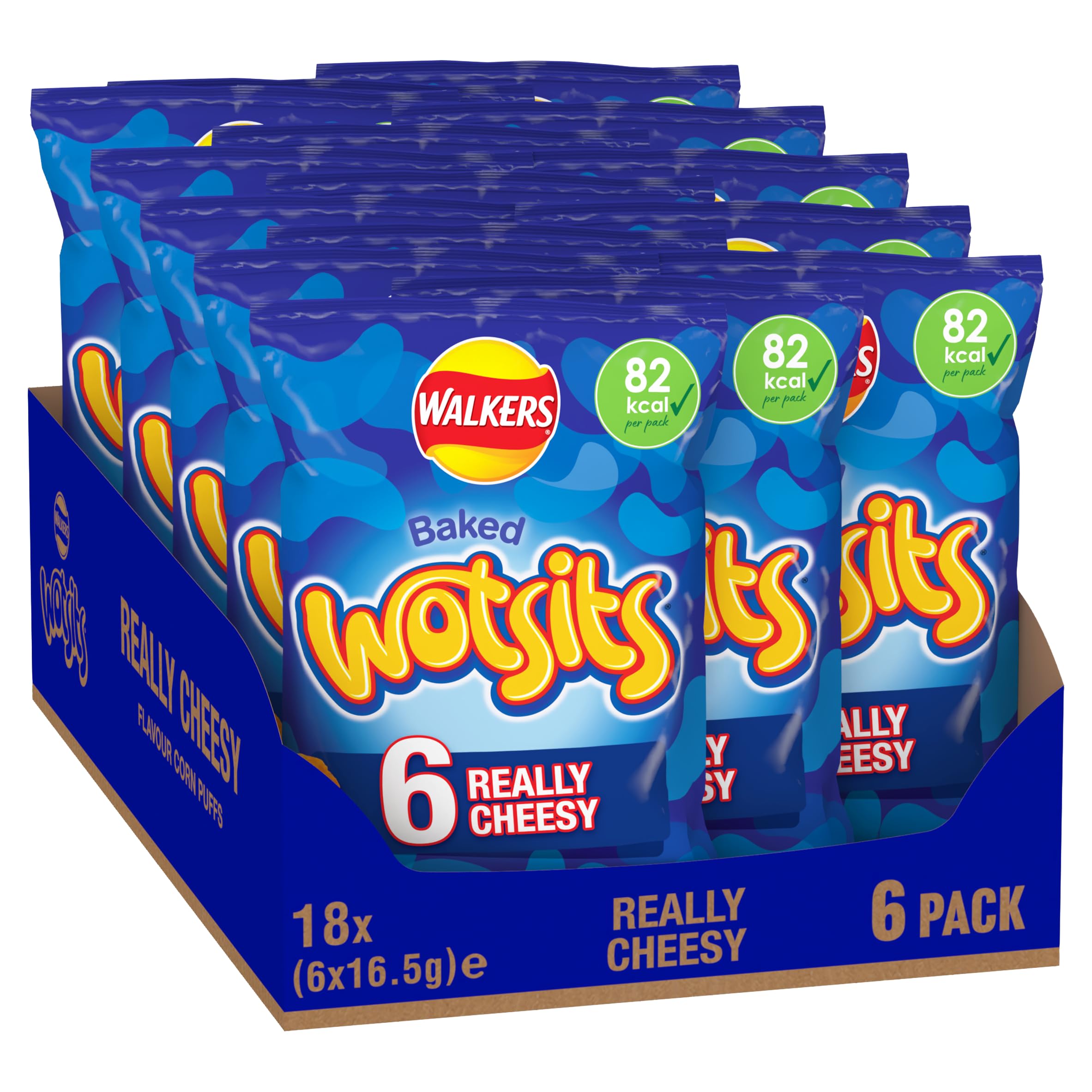 Amazon.com: Wotsits Cheese 6 Pack 120g