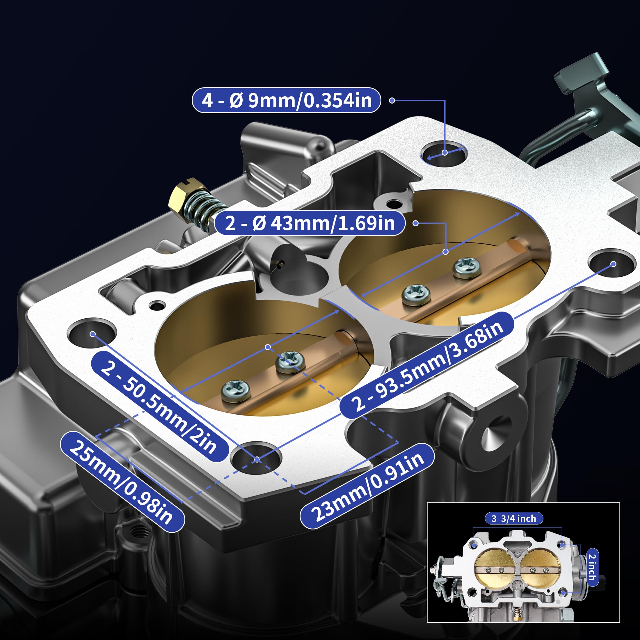 Avant Vilebrequin Joint pour Mercruiser, Volvo Penta, Omc ,26-97335 ,3853341