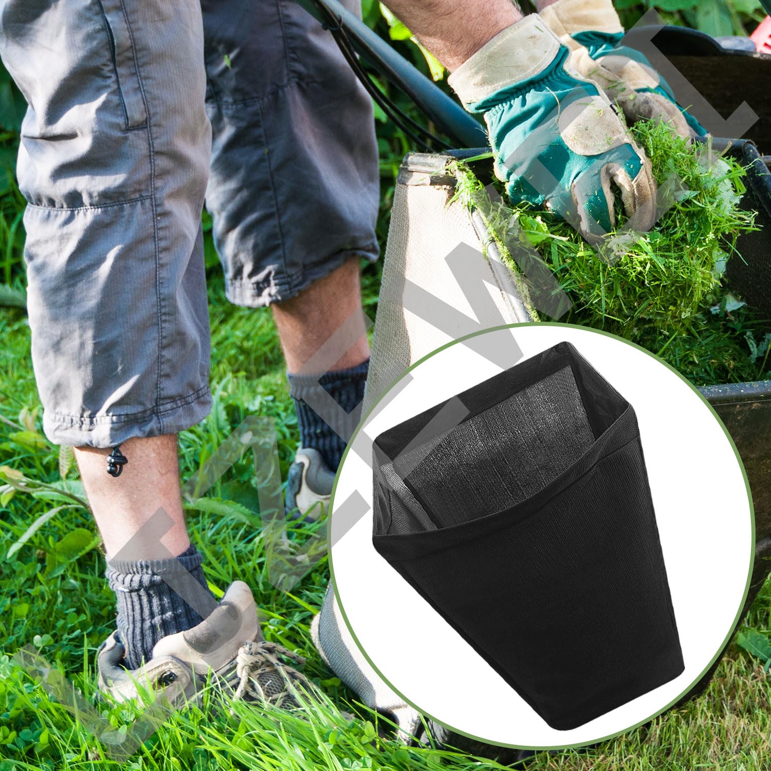 Amazon.com : LIZEWEI AM135485 Medium Density Grass Bag Compatible 