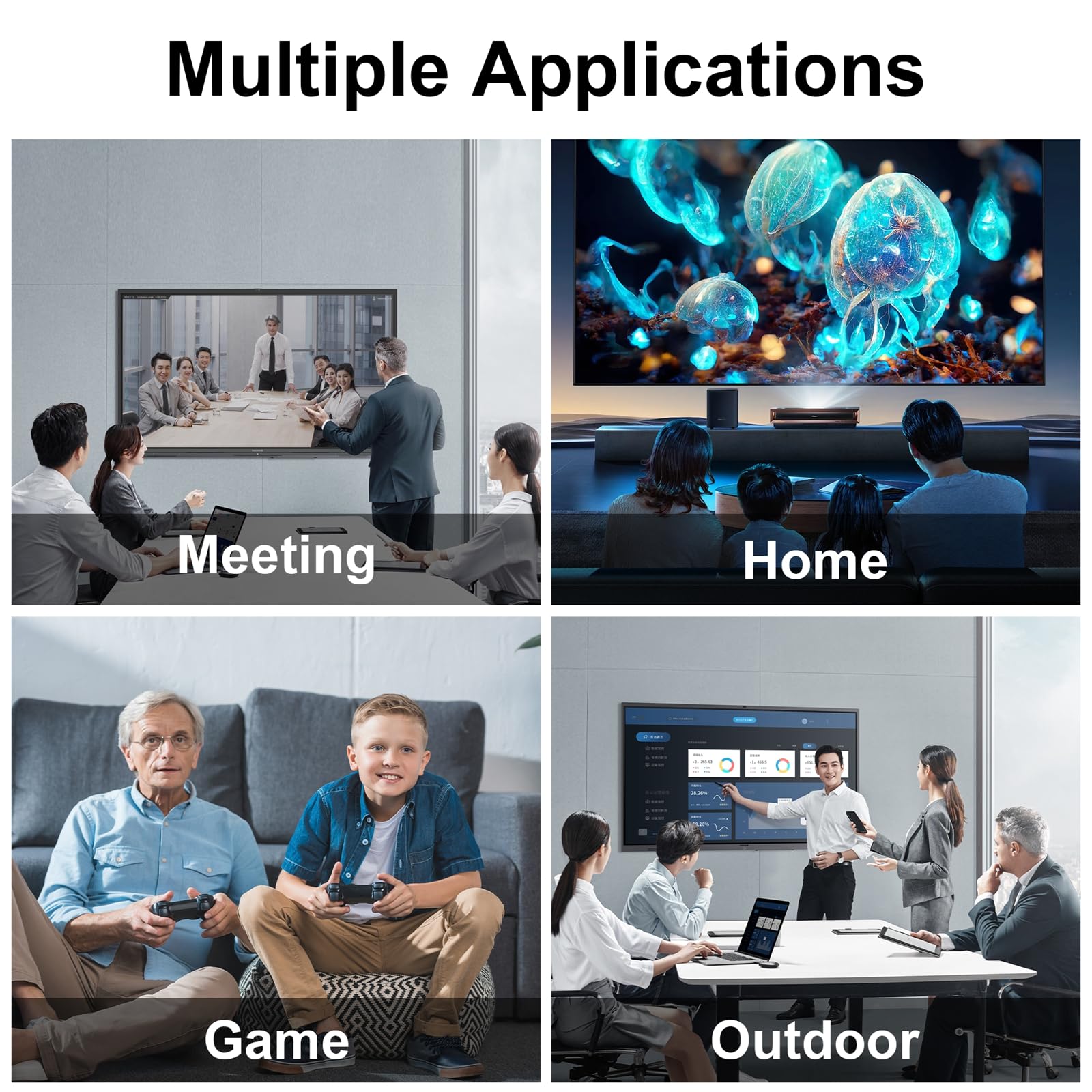 Adaptateur HDMI vers VGA Femelle à Mâle 1080P 15cm