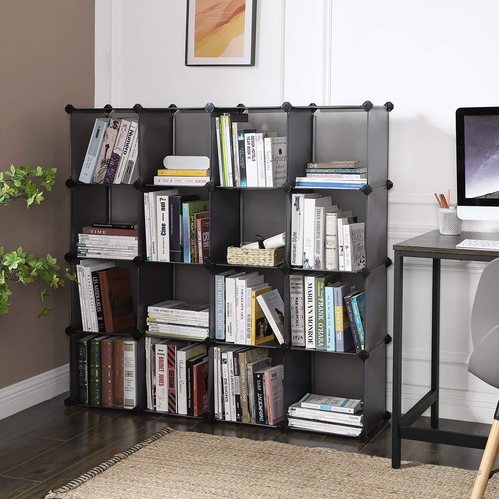 Buy SONGMICS 15Cube Storage Unit, Shoe Rack, DIY Shelving System