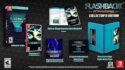 Vista 2 de Flashback 25th Anniversary Collector's Edition - Nintendo Switch