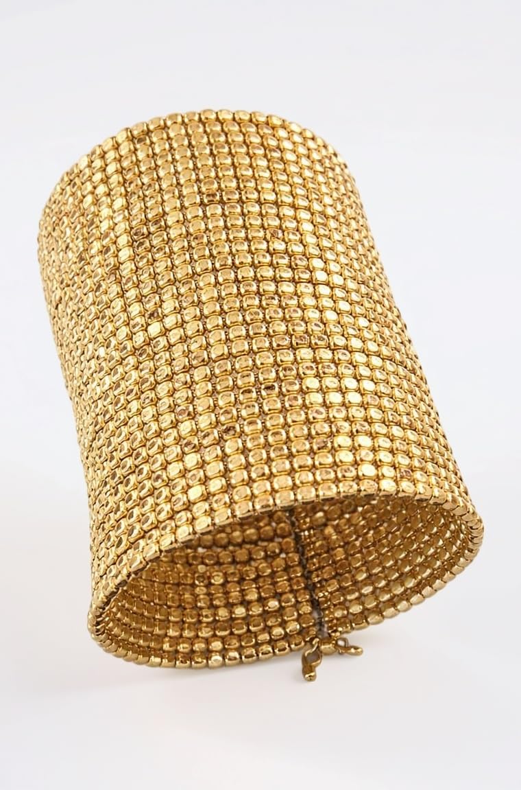 Mesh Cuff Bracelet