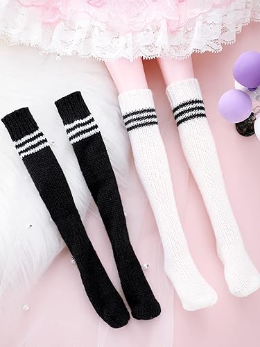 Miniatura 7 de 6 Pairs Mini Doll Socks Baby Clothes Accessories for Dolls Female Figure Accessories