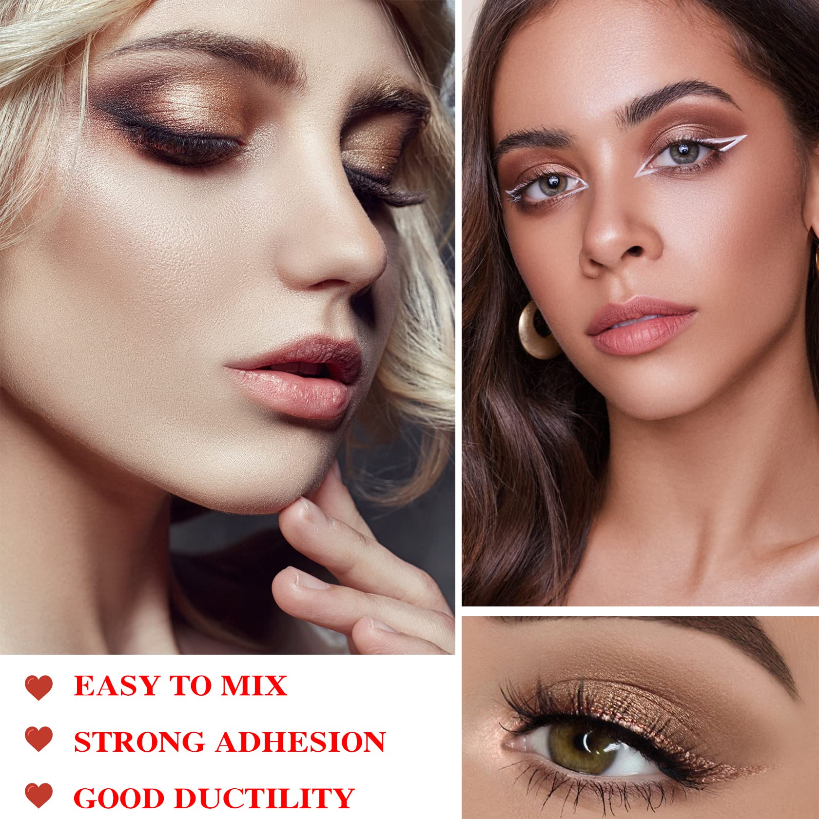 12 Nude-Lidschatten-Palette, matt, schimmernd, nackte Lidschatten-Palette, natürlicher Blitz, wasserfest, langlebig, professionelle Make-up-Palette mit Pinsel (matt)