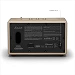 Marshall Acton III Bluetooth Home Speaker - Plug-in Bluetooth Speaker | Loud Stereo Sound with Bass and Treble Controls | 3.5 mm Aux Input - Cream