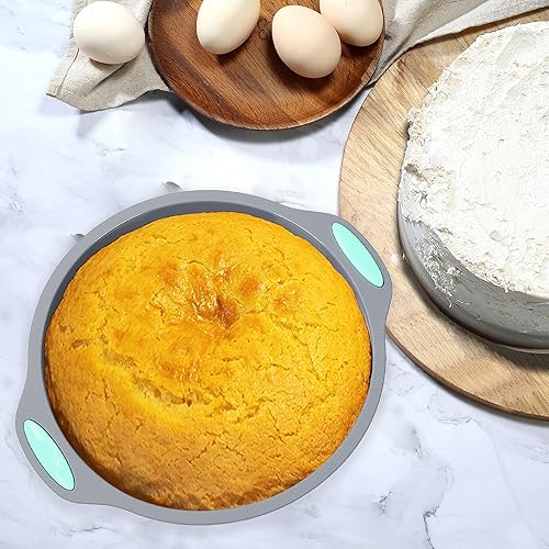 Miniatura 4 de Tongjude Juego de 51 utensilios de silicona para hornear, moldes antiadherentes para hornear, moldes de silicona para pasteles con molde para