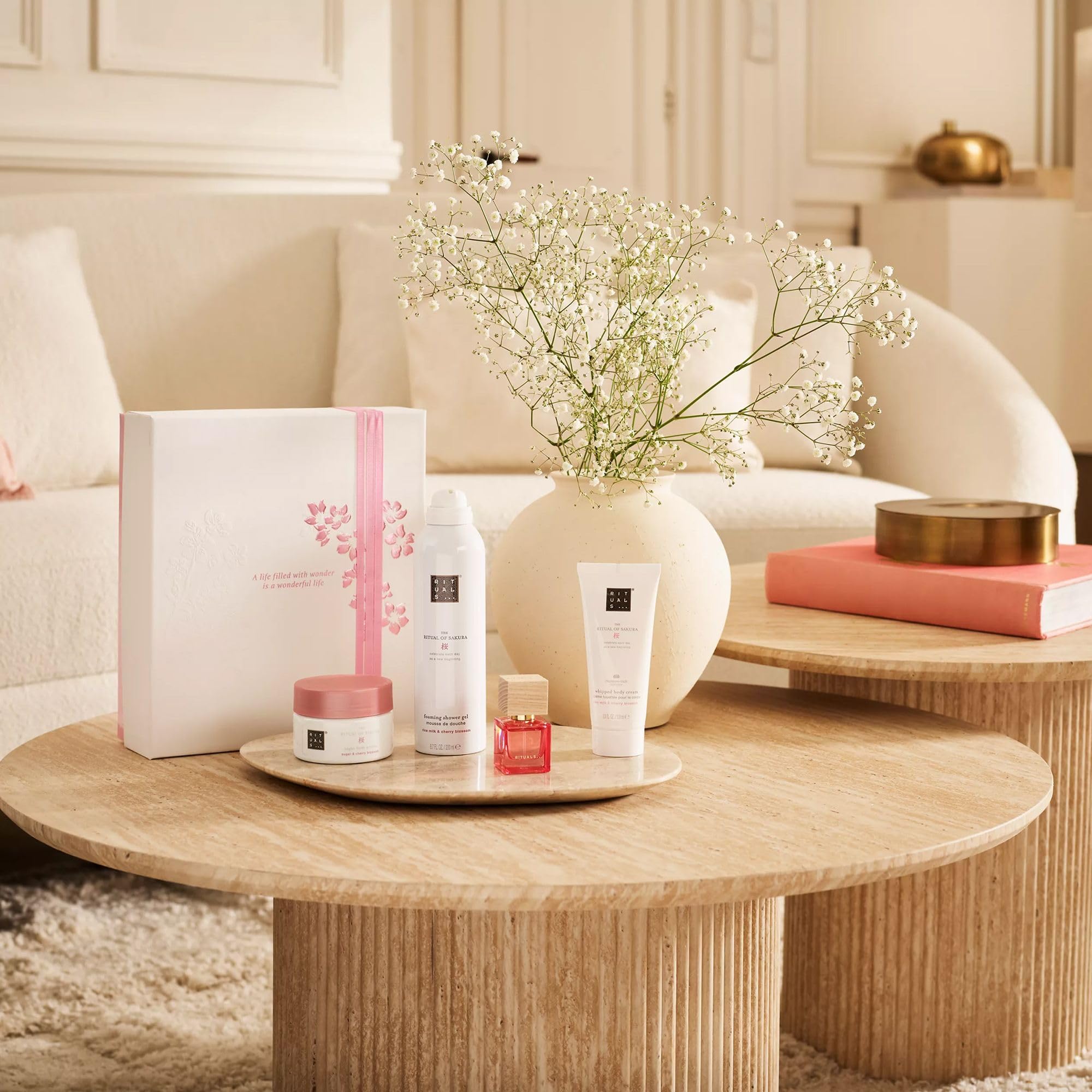 RITUALS Geschenkset The Ritual of Sakura Medium Körperpflege Reismilch Kirschblüten
