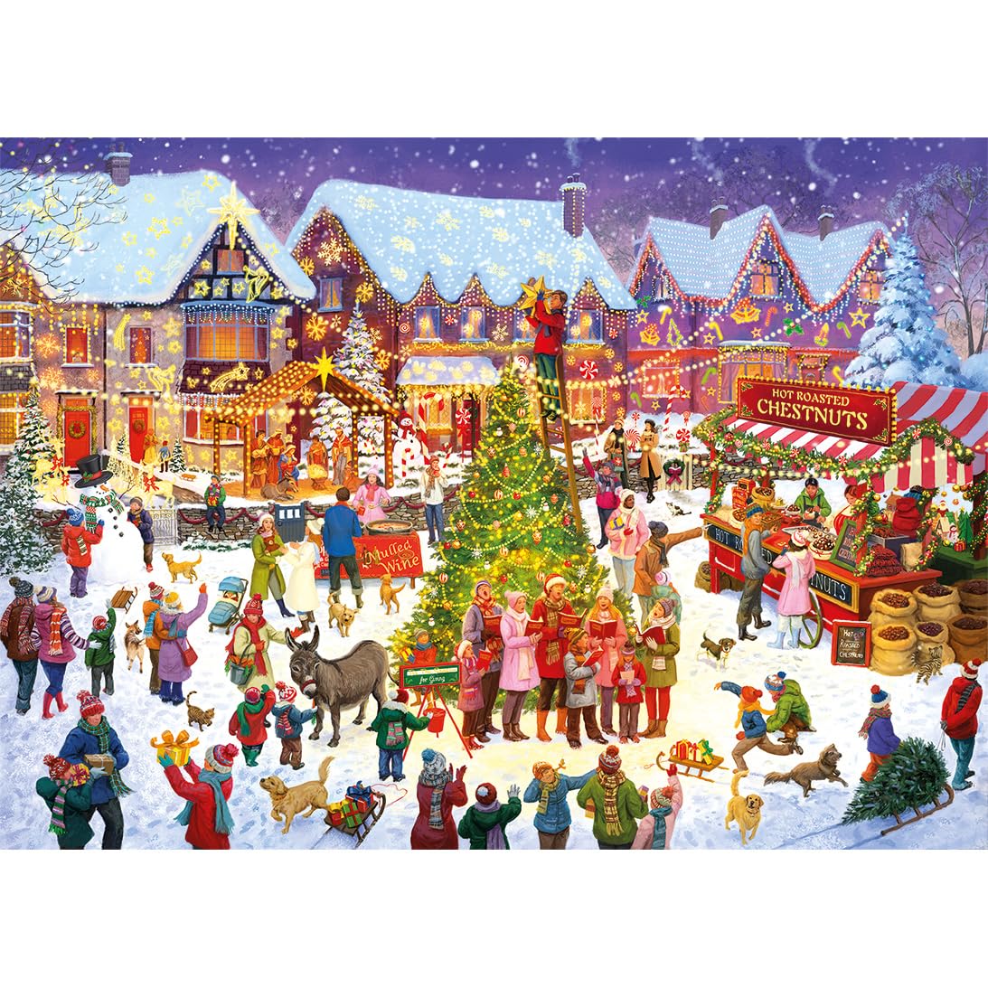 Gibsons The Season for Giving 1000 Piece Limited Edition Christmas Jigsaw Puzzle for Adults - Image 4