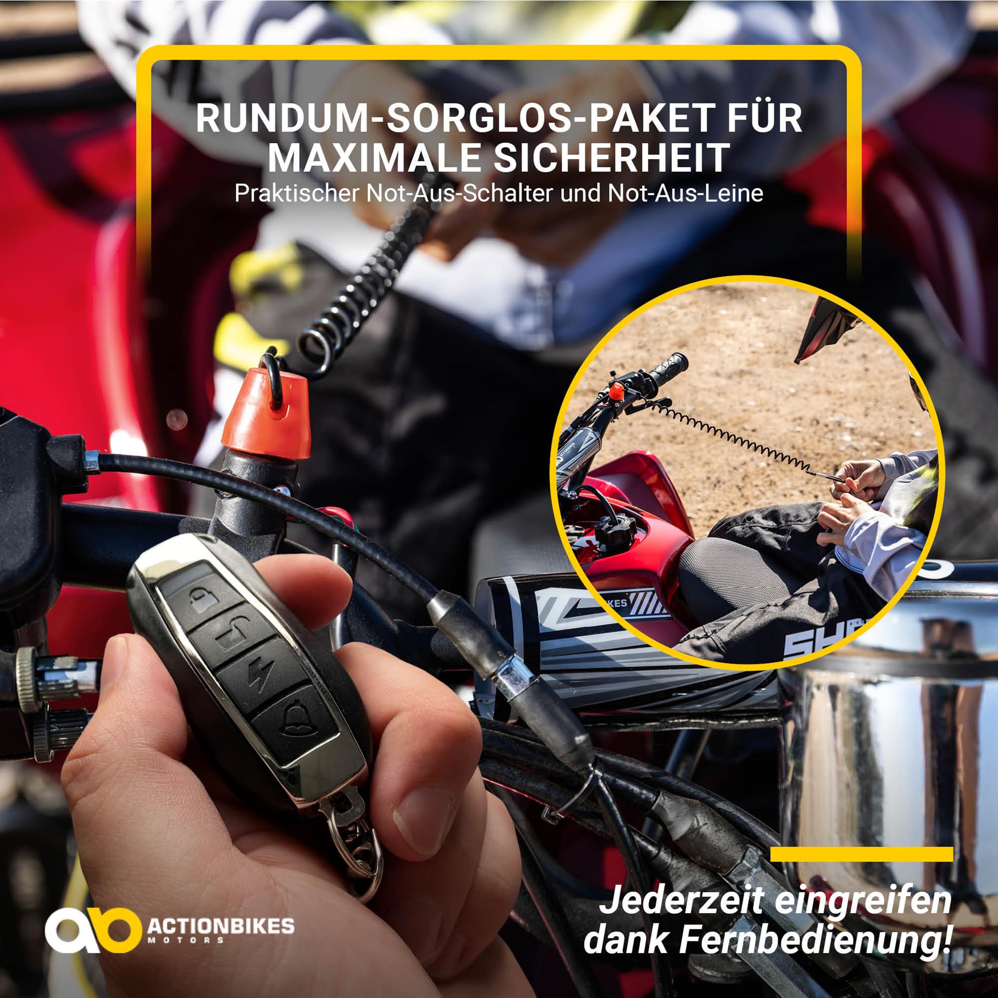 Actionbikes Motors Quad ATV S-10 125 cc | 4-Takt 125ccm Motor bis 𝟓𝟎 km/h - Pocket Quad - Miniquad - Benzinquad - Benzin Quads - Fahrzeug für Jugendliche (Lackiert Camouflage)