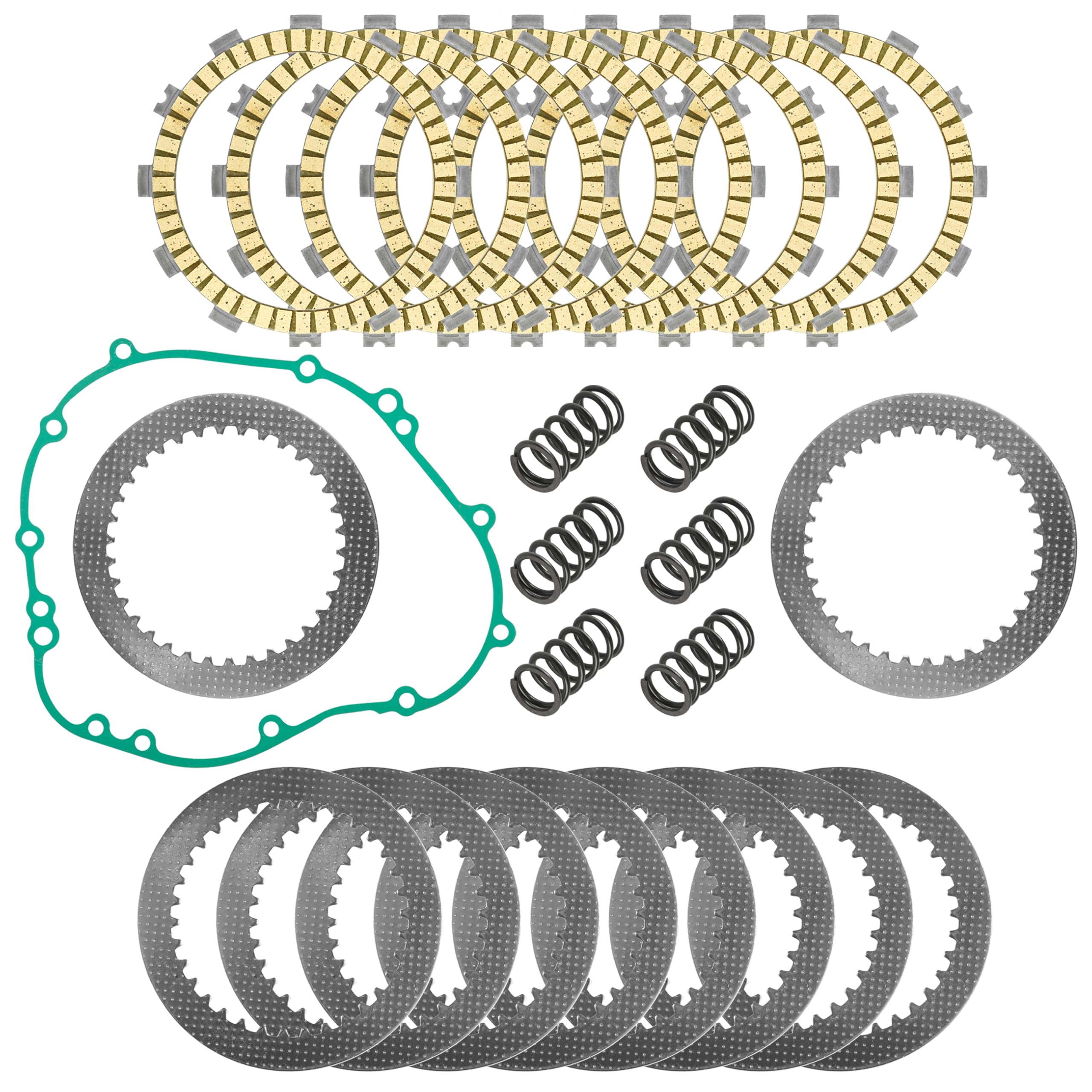 Amazon.com: Caltric Clutch Friction Plates and Gasket Kit