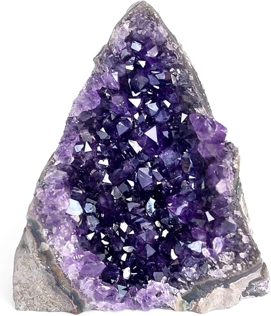 Deep Purple Project Amethyst Rock Crystal 0.5 to 1.0 Lb - Raw Clusters from Uruguay Quartz Geode (250 Grams to 500 Grams)