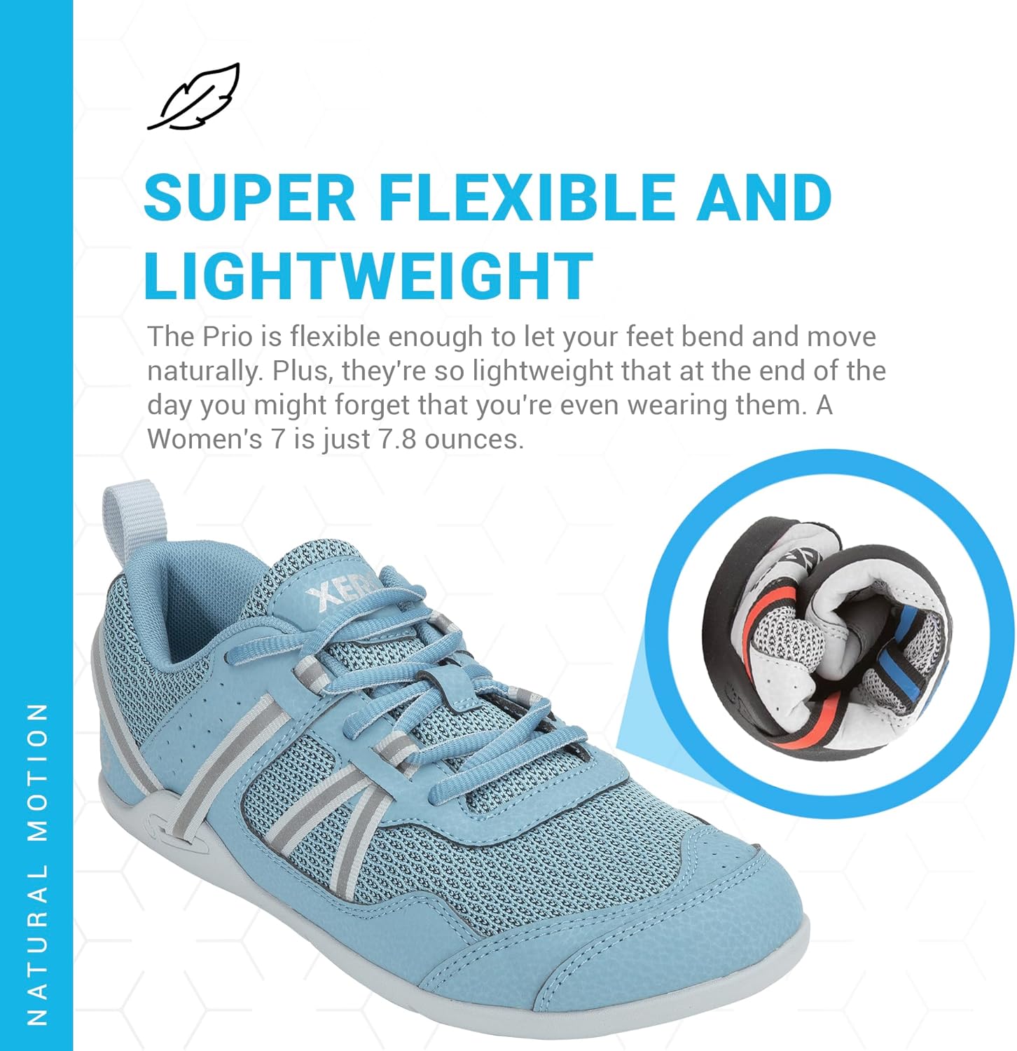 Xero Shoes Women’s Barefoot Shoes | Prio Orignal Barefoot Cross Trainer | Lightweight, Zero Drop Sole, Minamalist | Running Shoes for Women