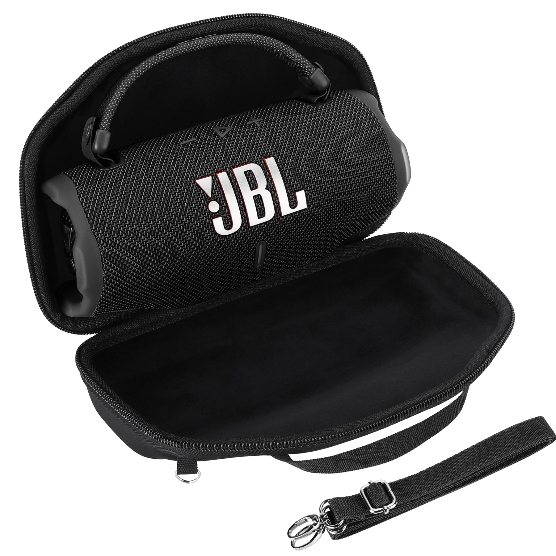 Storage Case Compatible with JBL Charge 6 Portable Waterproof DropProof Speaker (Black) Global Recycled Standard Global Recycled Standard Global Recycled Standard