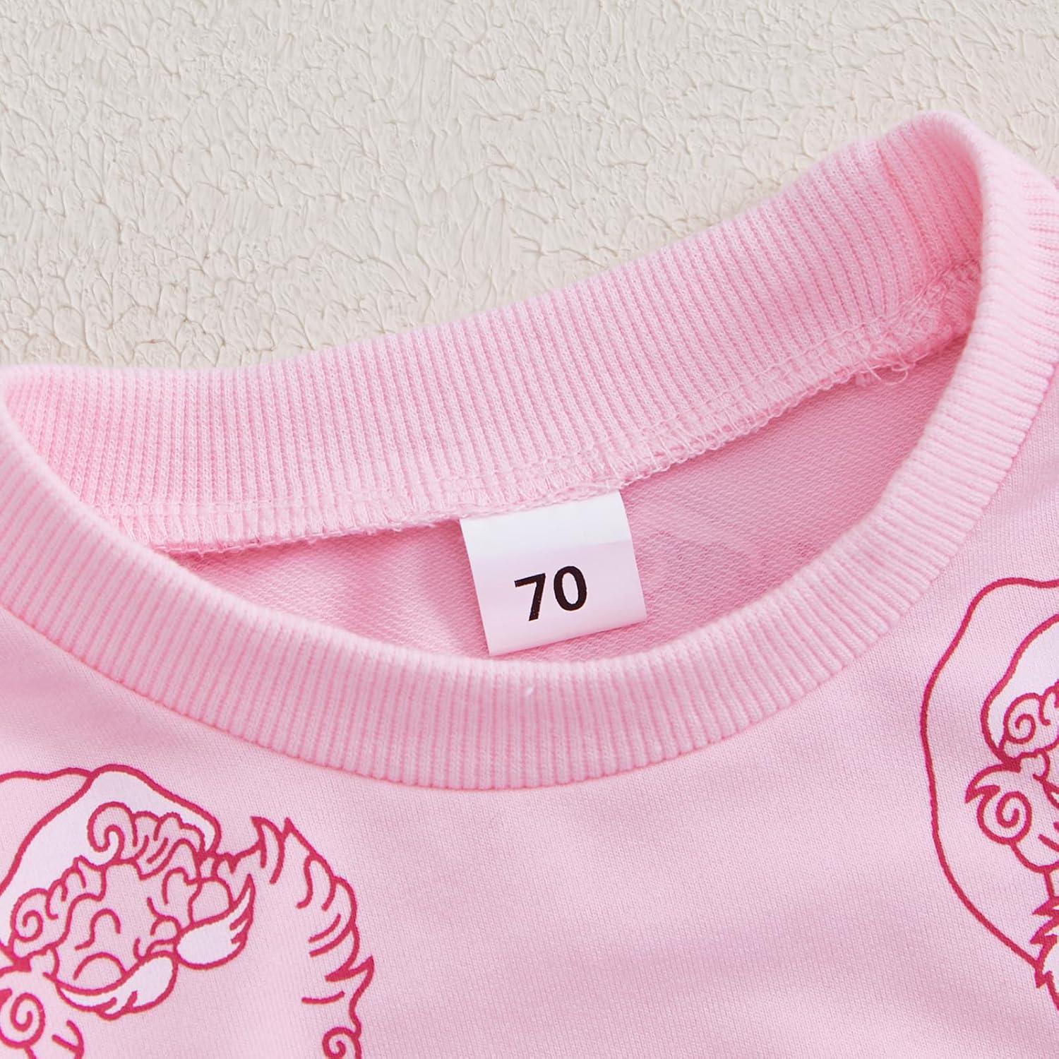 Adobabirl Toddler Baby Girl Clothes Embroidery Letter Print Crewneck Sweatshirt and Pants Set Fall Winter Spring Outfits - Image 4