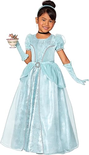 Miniatura 1 de Spirit Halloween Disfraz de Cenicienta de princesa de Disney, con licencia oficial, cosplay de princesa de Disney