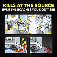 Vista 3 de Raid Double Control - Cebo para cucarachas grandes (8 unidades (paquete de 1))