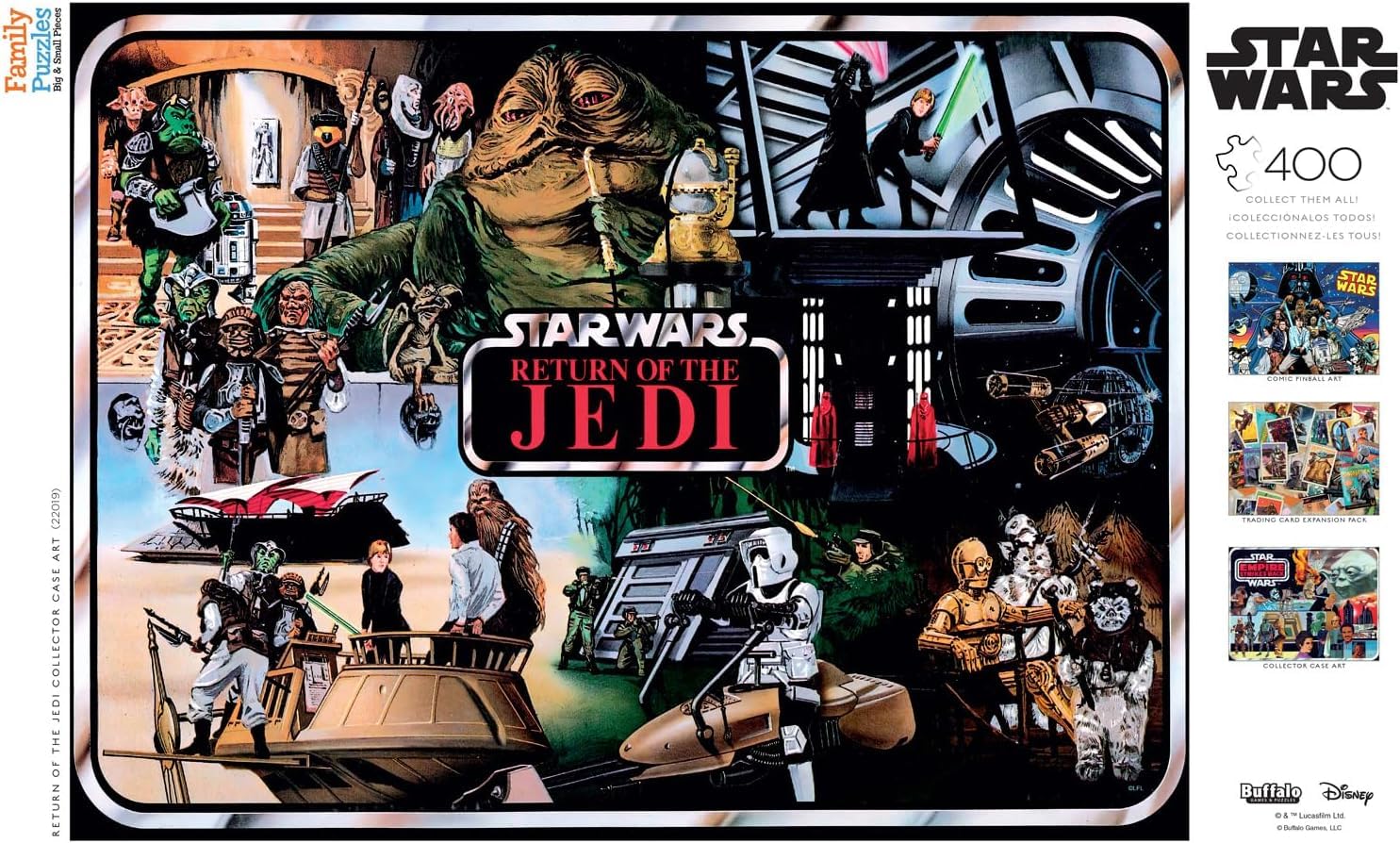 Amazon.com: Buffalo Games - Star Wars - Return of The Jedi