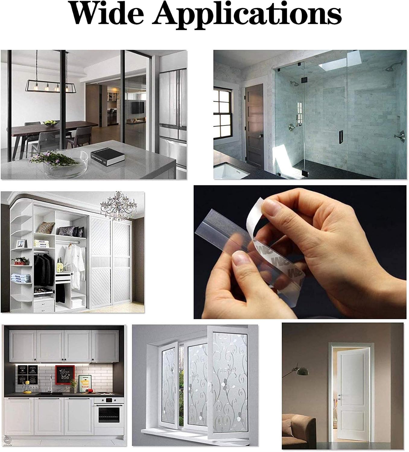 Best Deal Product Weather Stripping Silicone Seal Strip Door Bottom Strip Silicone Sealing Sticker Adhesive for Doors and Windows Gaps of Anti-Collision,16 Ft, Translucent(35 mm-Width) Up To 50% OFF Weather Stripping Silicone Seal Strip Door Bottom Strip Silicone Sealing Sticker Adhesive for Doors and Windows Gaps of Anti-Collision,16 Ft, Translucent(35 mm-Width)