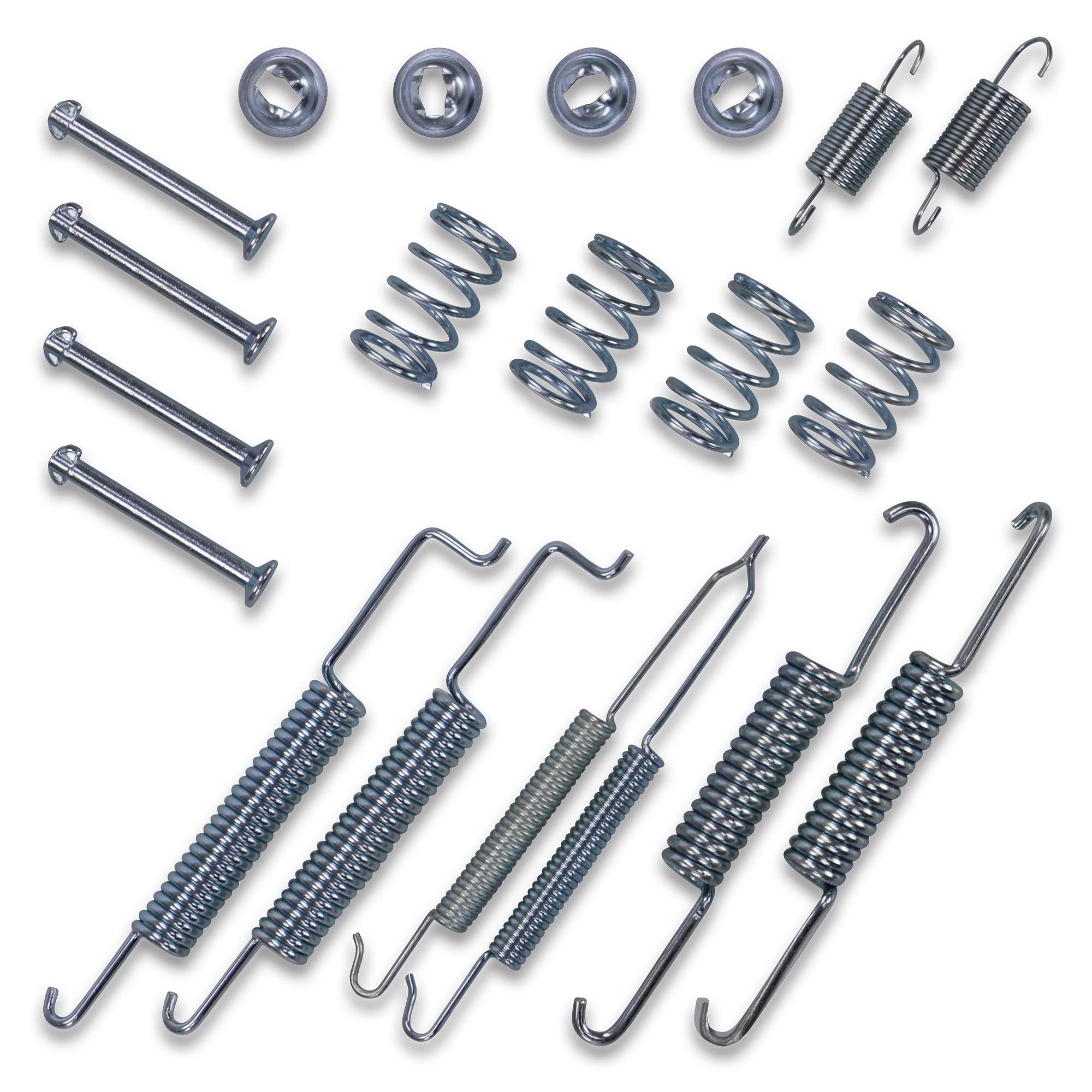 ATEC Germany Kit de freno eje trasero incl. 2x tambor de freno 4x zapatas de freno con kit de montaje 2x cilindro de freno de rueda Compatible con SEAT CORDOBA 6L,IBIZA 6L,SKODA FABIA 1 6Y