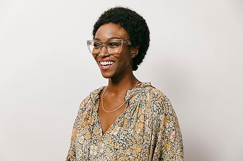 Miniatura 6 de Peepers by PeeperSpecs Gafas de lectura cuadradas con bloqueo de luz azul caléndula para mujer