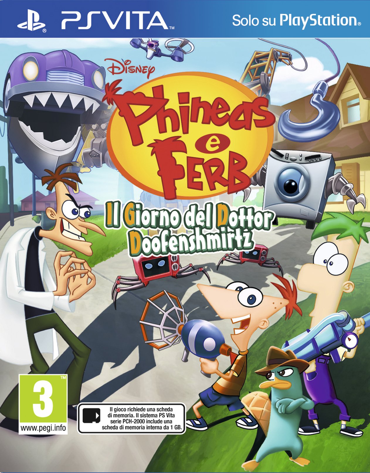 Phineas and Ferb: Il Giorno del Dr. Doofensh - PlayStation Vita