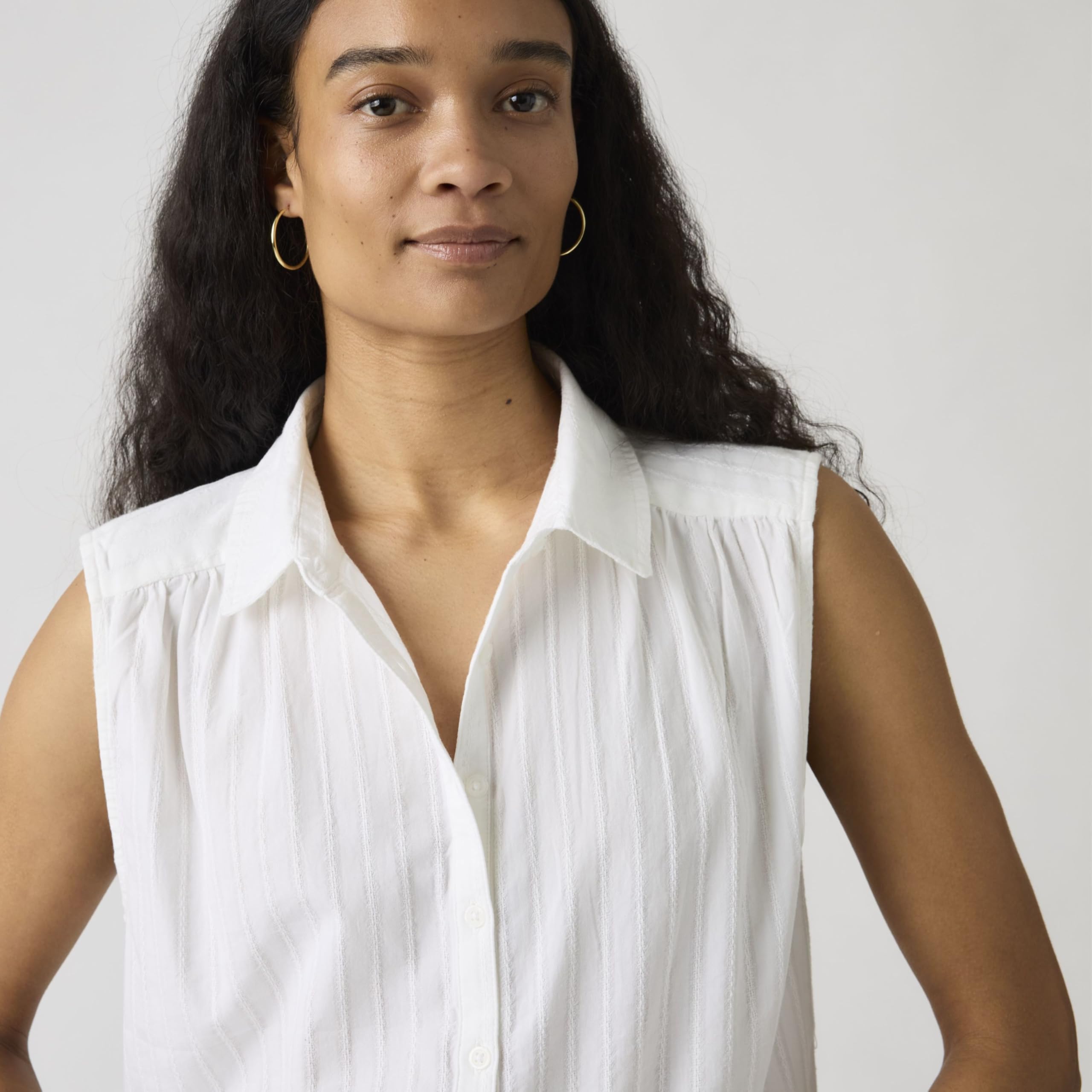 Levi's Londynn SS Popover Shirt Camisa Abotonada Mujer (Pack de 1)