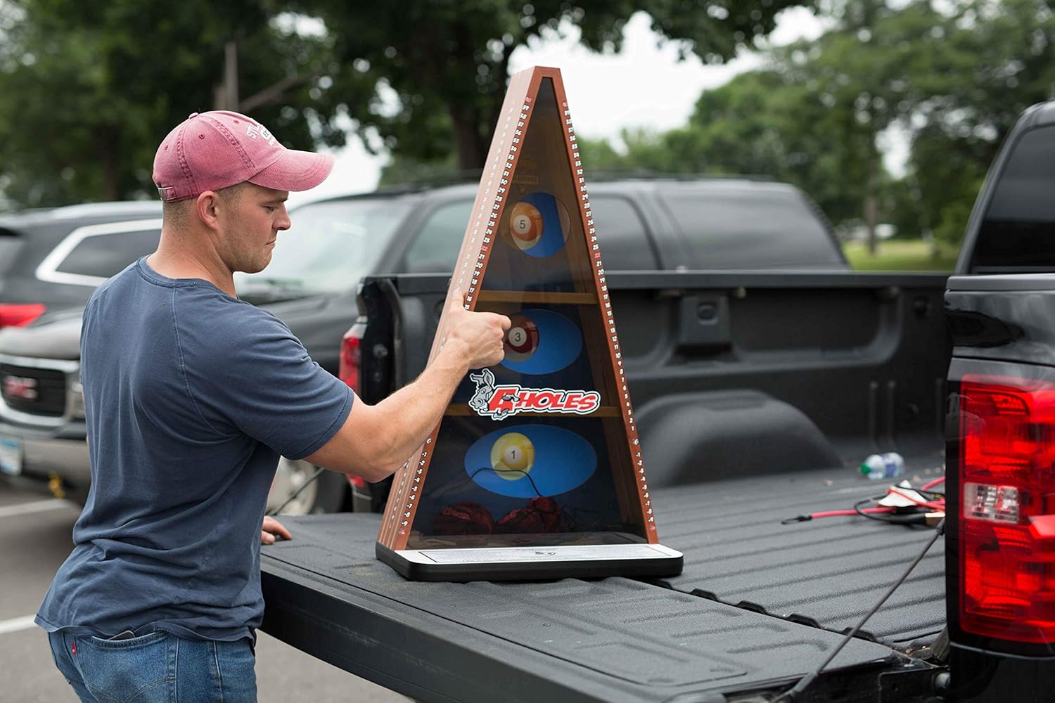 Gronomics BossToss Bean Bag Toss Game - Black Edition